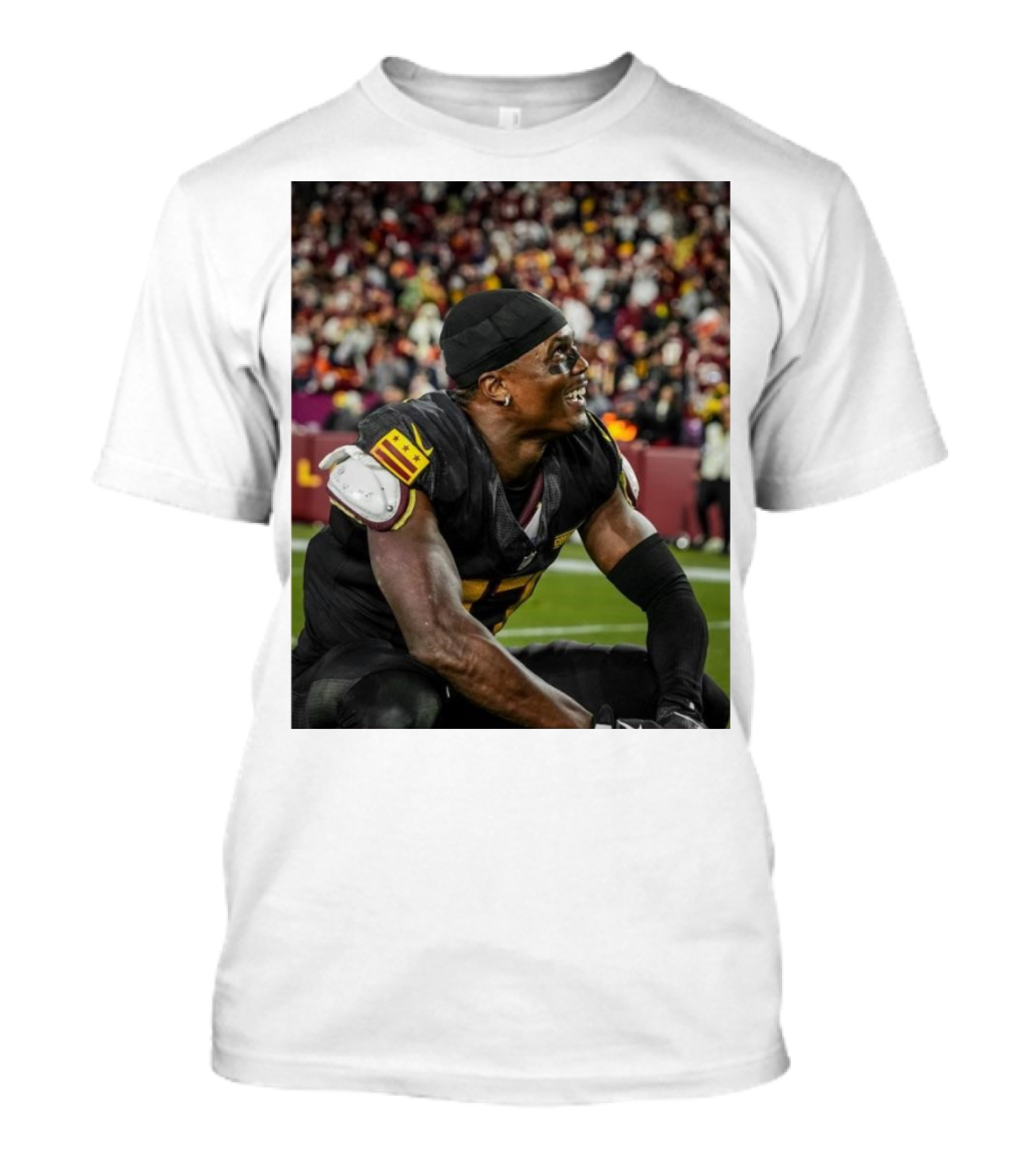 Jayden Daniels Washington Commanders Smiling Through It All Can’t Believe This Is My Life Hail Mary T-Shirt