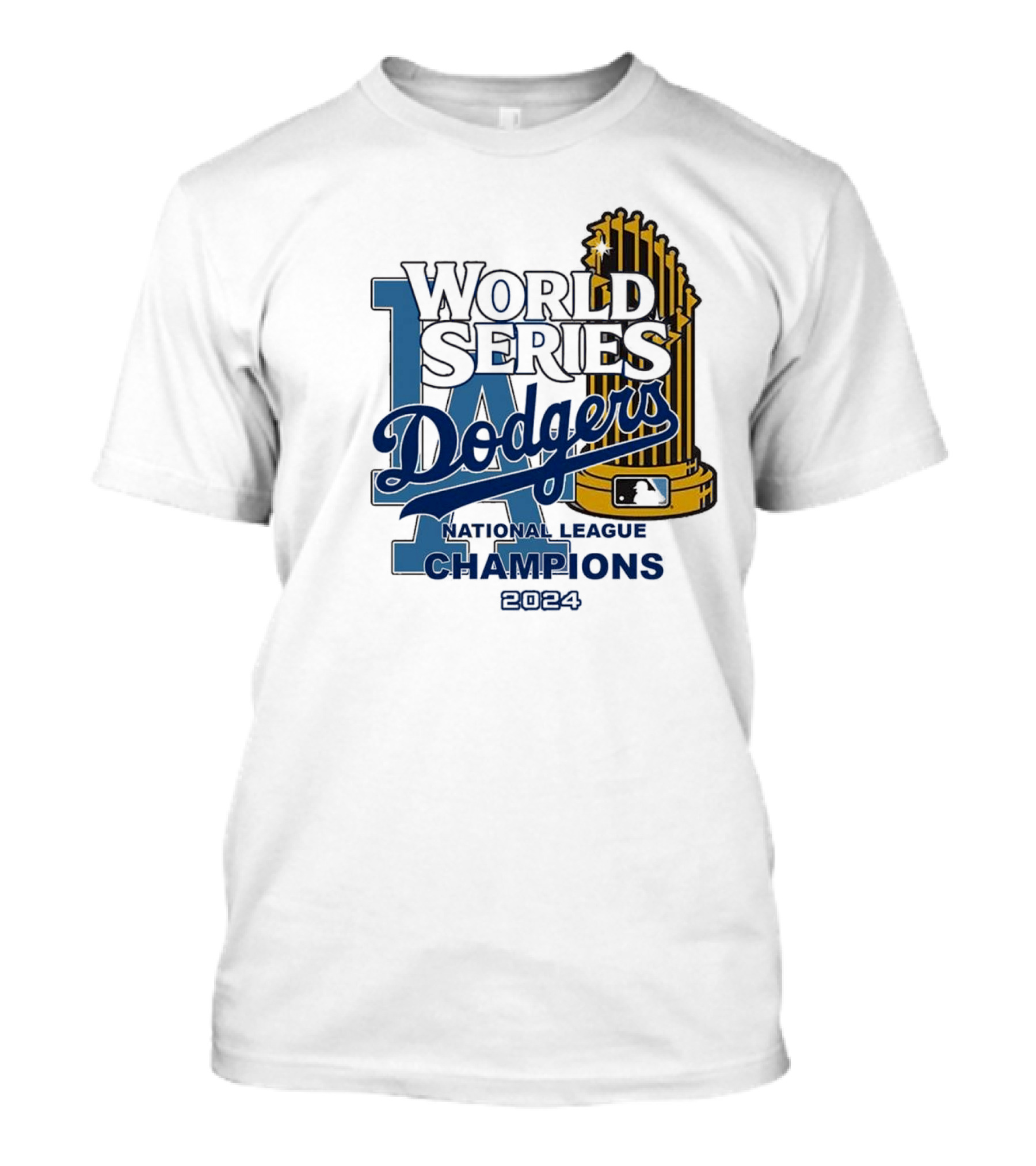 World Series Los Angeles Dodgers National League Champions 2024 Dodgers Let's Go T-Shirt