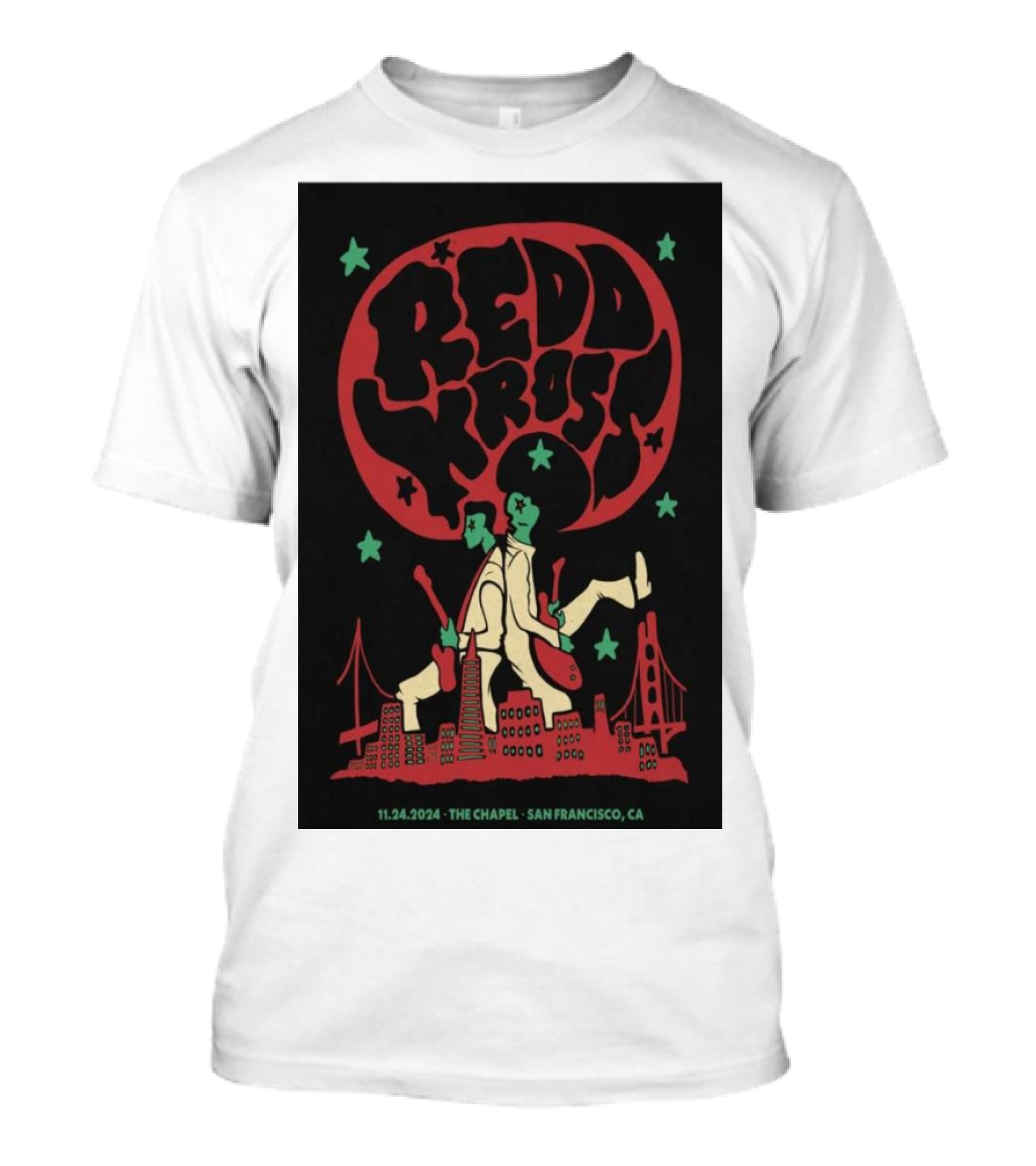 Redd Kross Live At The Chapel San Francisco Nov 24 T-Shirt