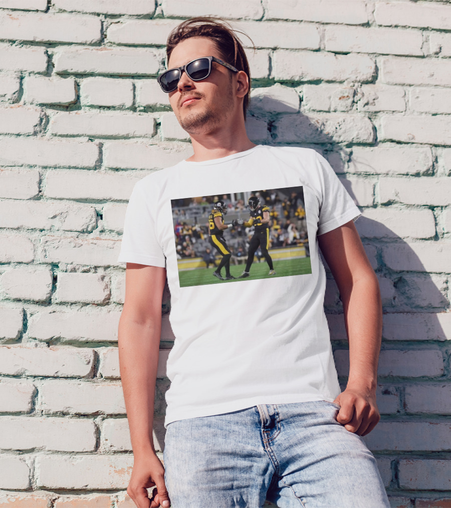 Pittsburgh Steelers T.J. Watt And Alex Highsmith Defensive Edge Duo Dominance T-Shirt