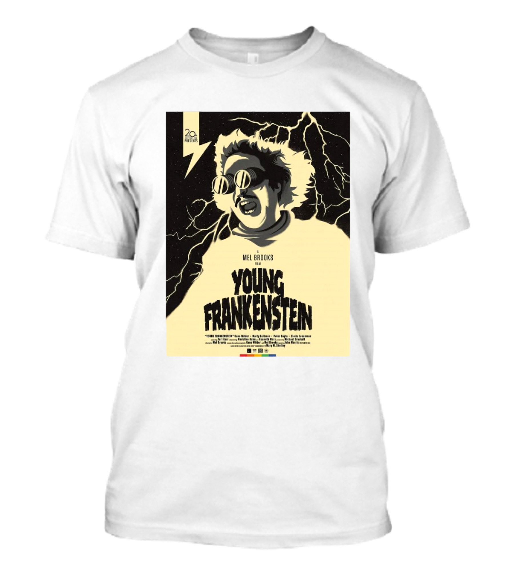 20th Century Fox Presents Mel Brooks Film Young Frankenstein T-Shirt