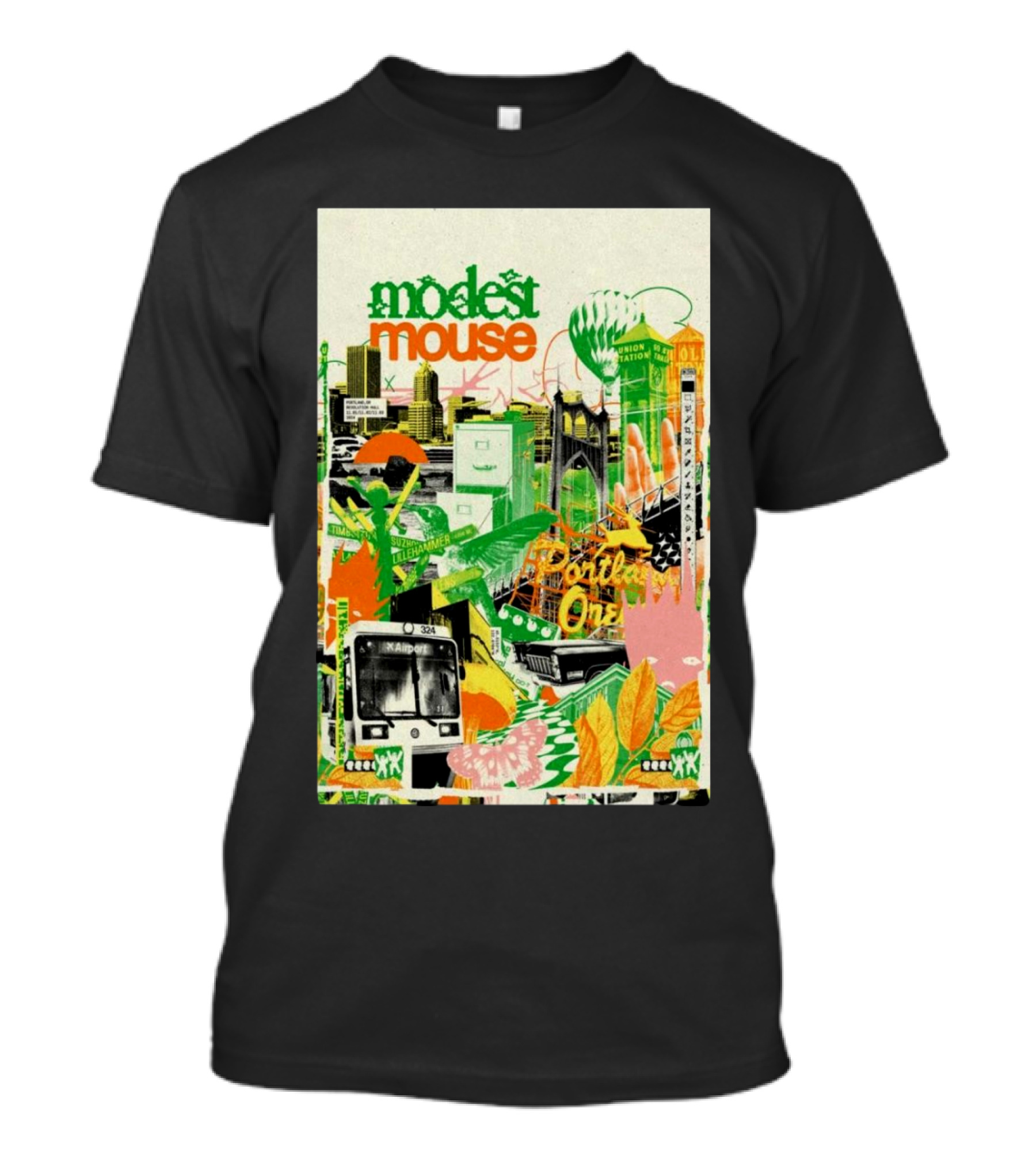 Modest Mouse Portland OR Revolution Hall Nov 1-3 2024 Concert Tour T-Shirt