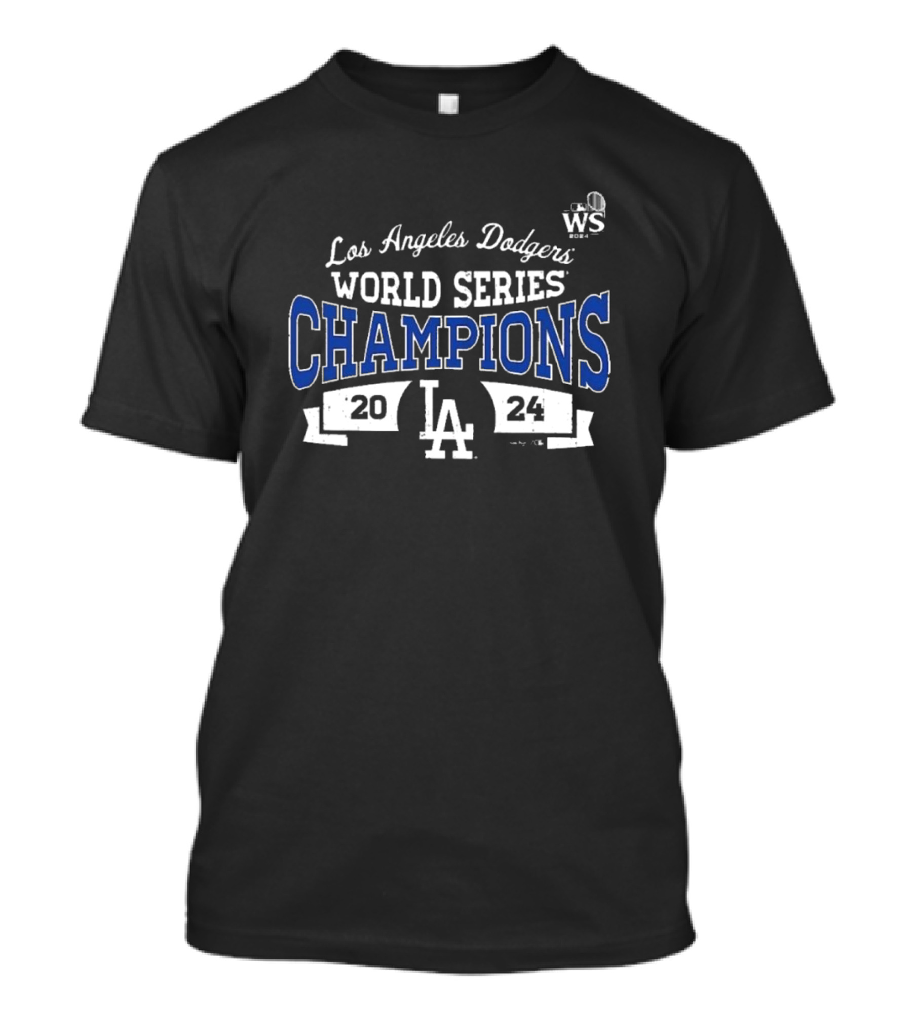 Los Angeles Dodgers 2024 World Series Champions Vintage MLB LA T-Shirt