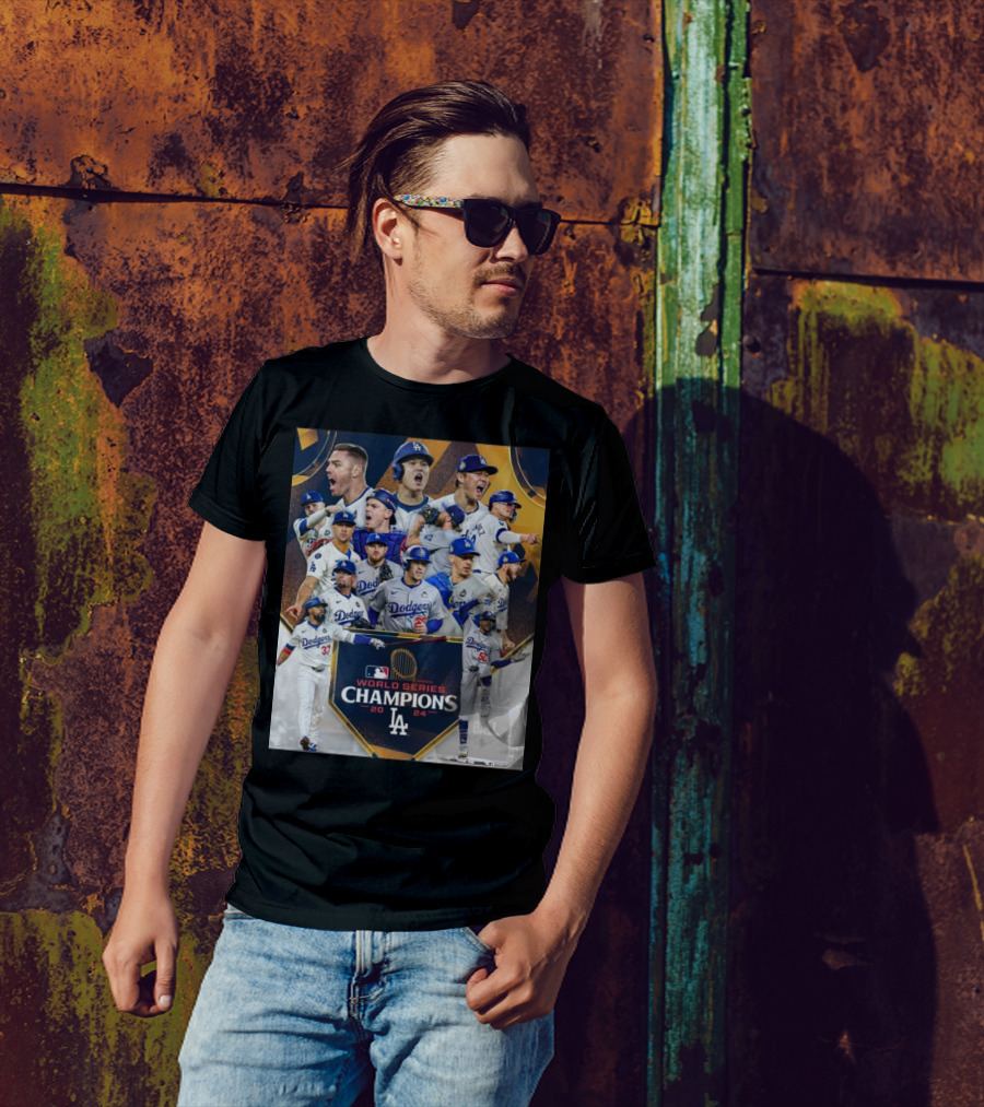 Los Angeles Dodgers 2024 World Series Champions MLB T-Shirt