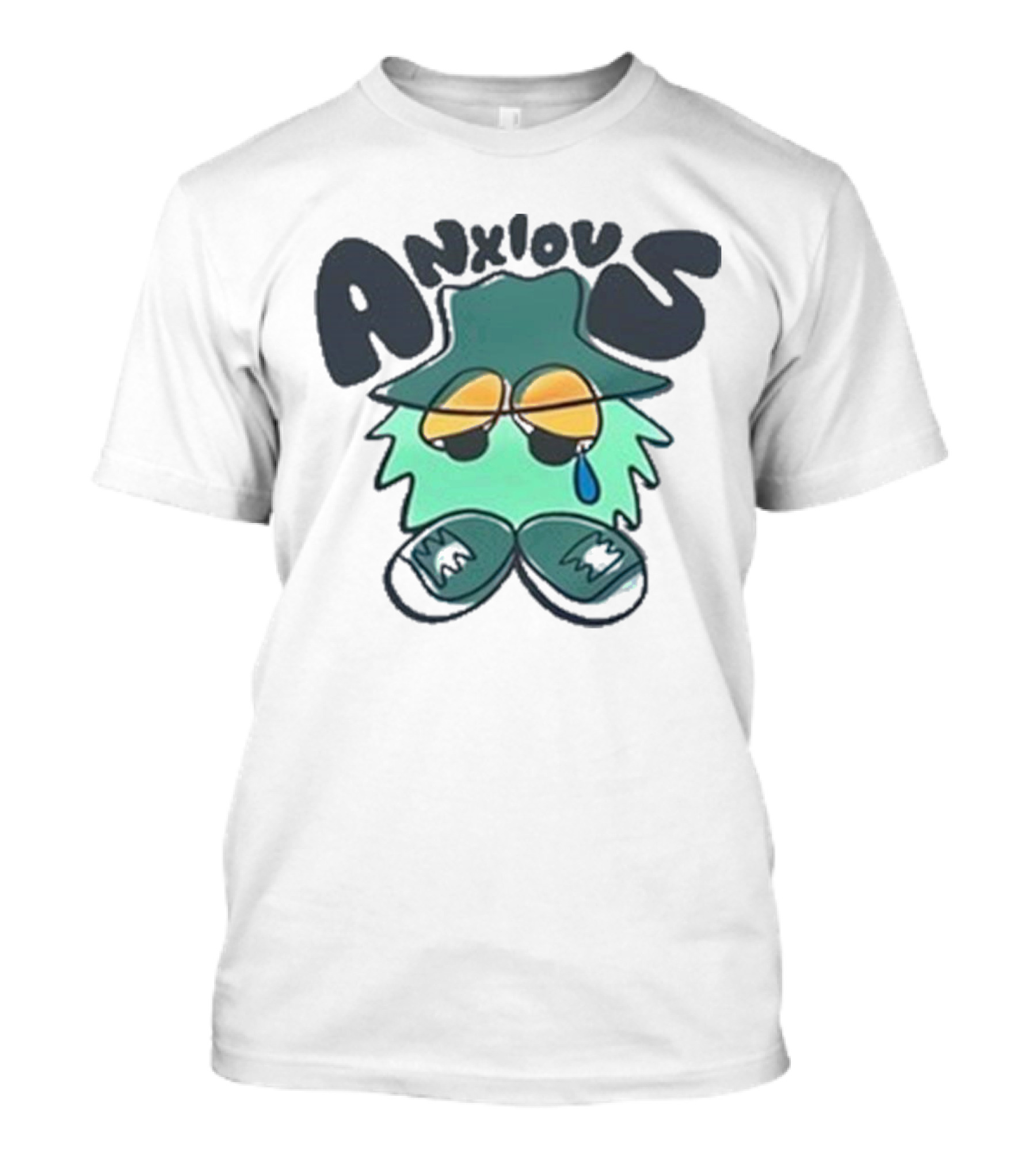 Anxious Cartoon Character With Hat And Sneakers 2024 Last Dance T-Shirt