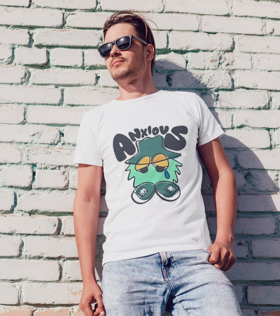 Anxious Cartoon Character With Hat And Sneakers 2024 Last Dance T-Shirt