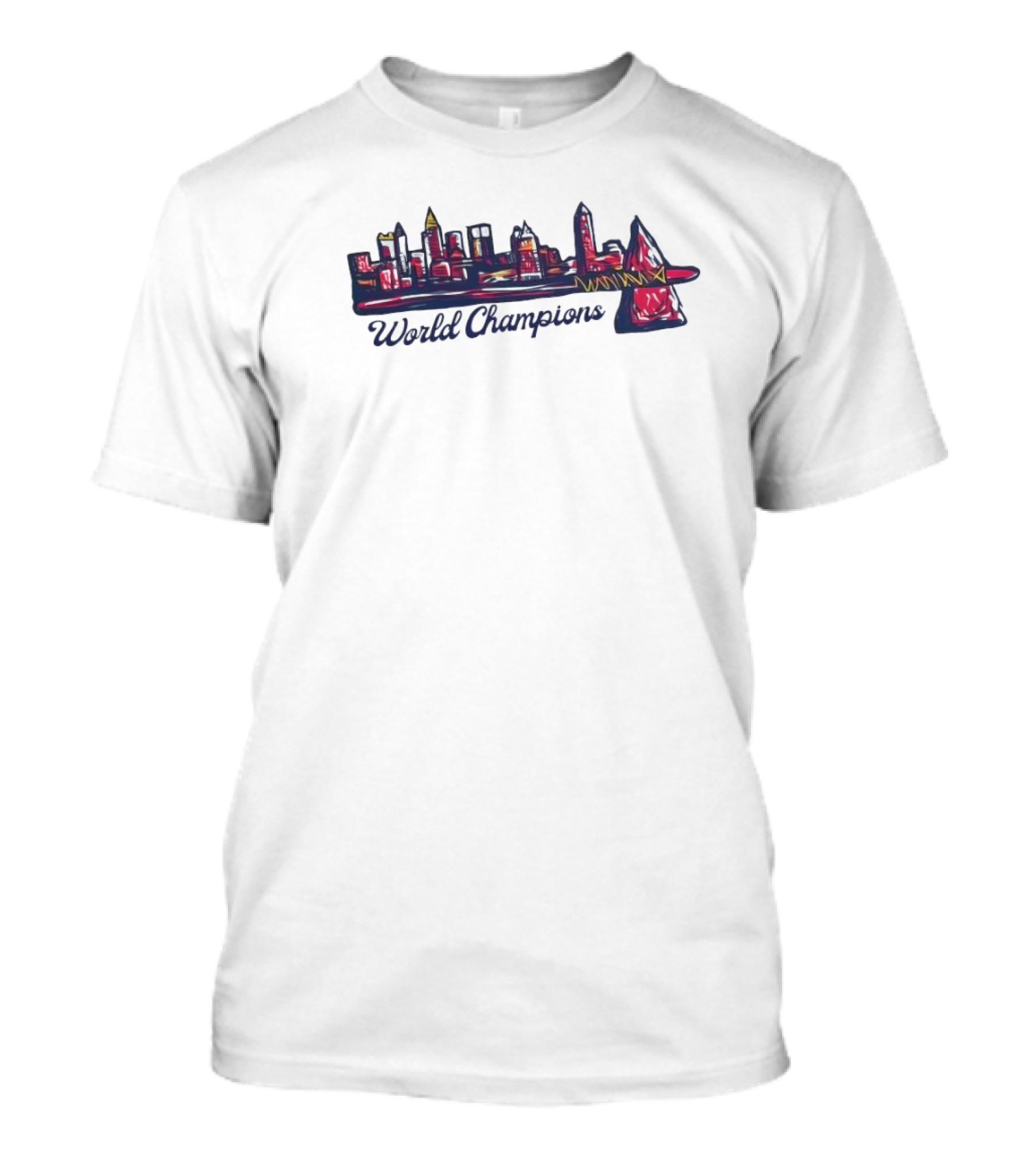 Atlanta Skyline World Champions T-Shirt