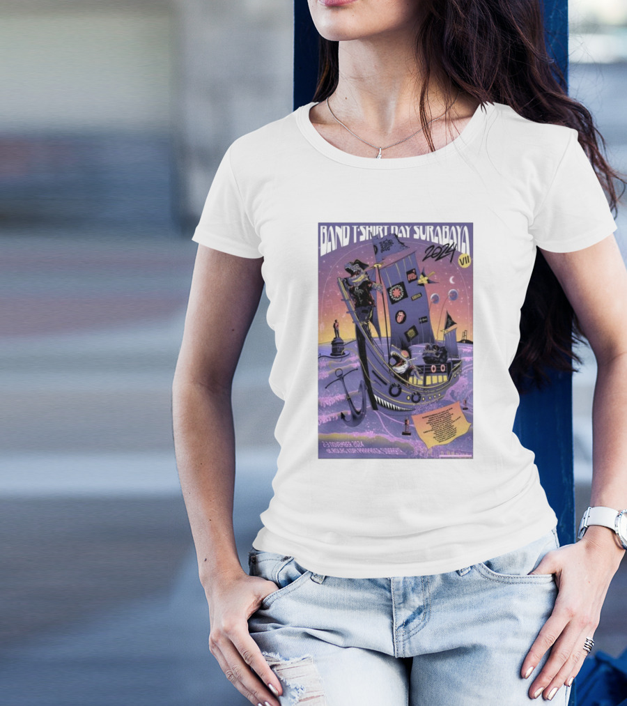 Band T-Shirt Day Surabaya 2024 VII Nov 2-3 At Rolag Kop Prapanca Jawa Timur T-Shirt