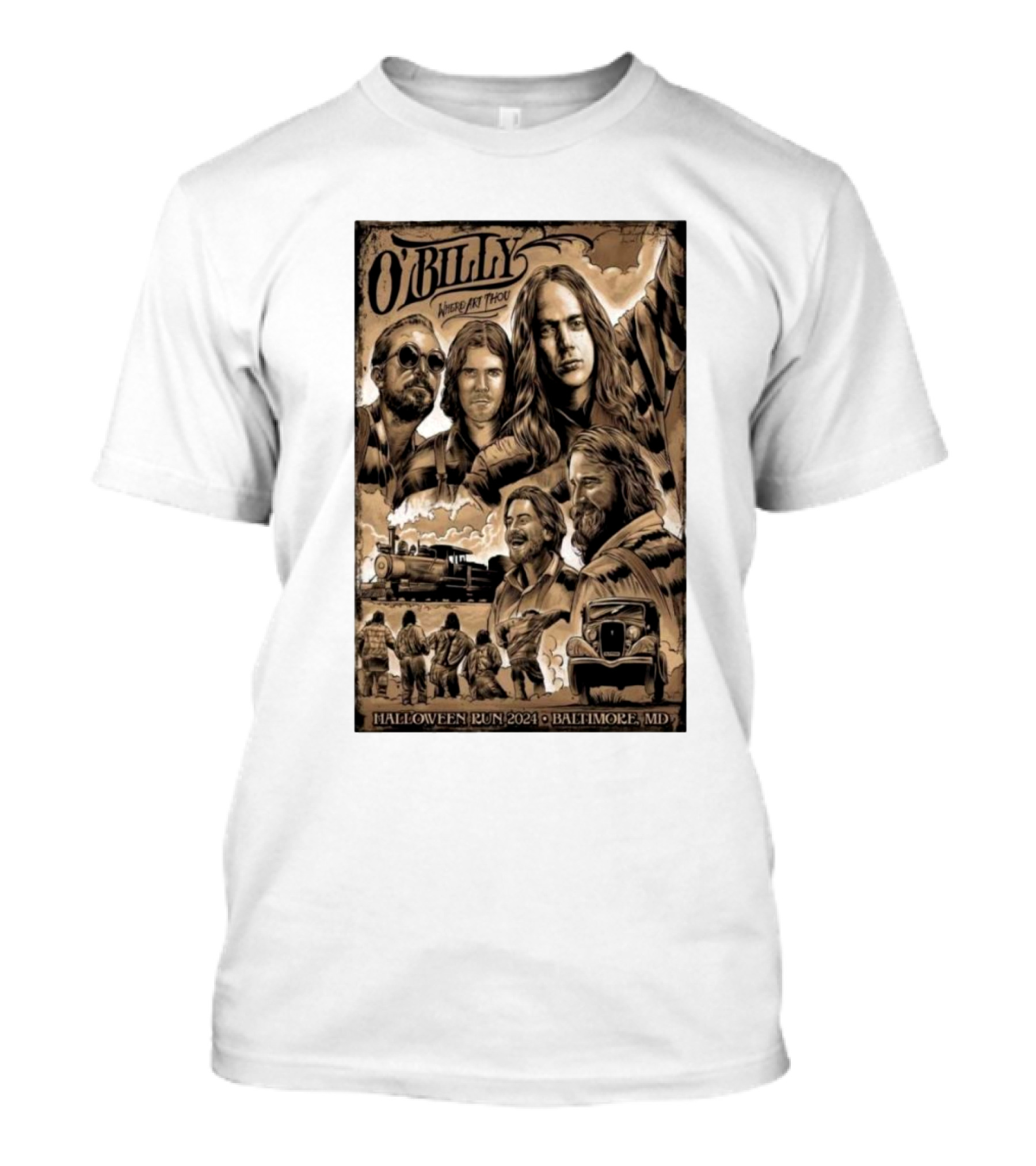 O'Billy Halloween Run 2024 Baltimore MD T-Shirt