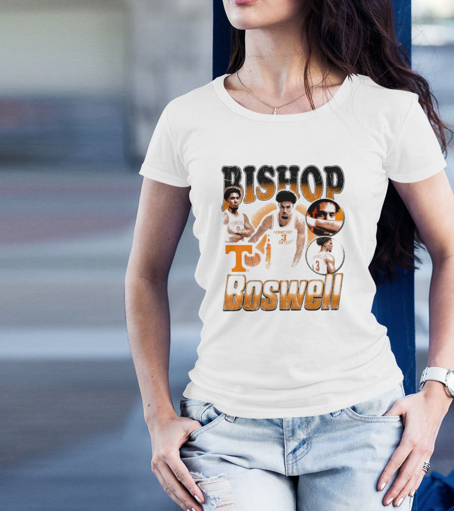 Bishop Boswell Tennessee Vols Basketball Retro 90s T-Shirt