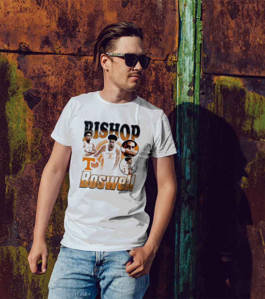 Bishop Boswell Tennessee Vols Basketball Retro 90s T-Shirt