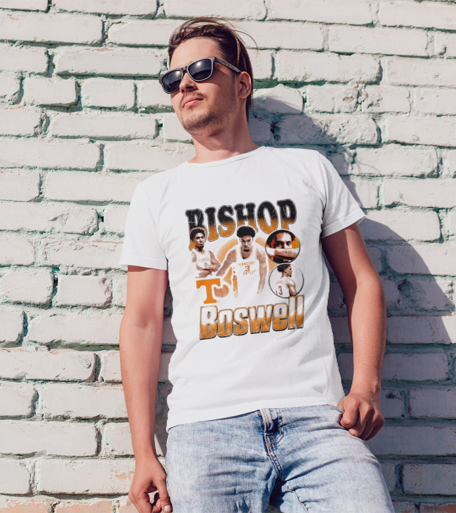 Bishop Boswell Tennessee Vols Basketball Retro 90s T-Shirt