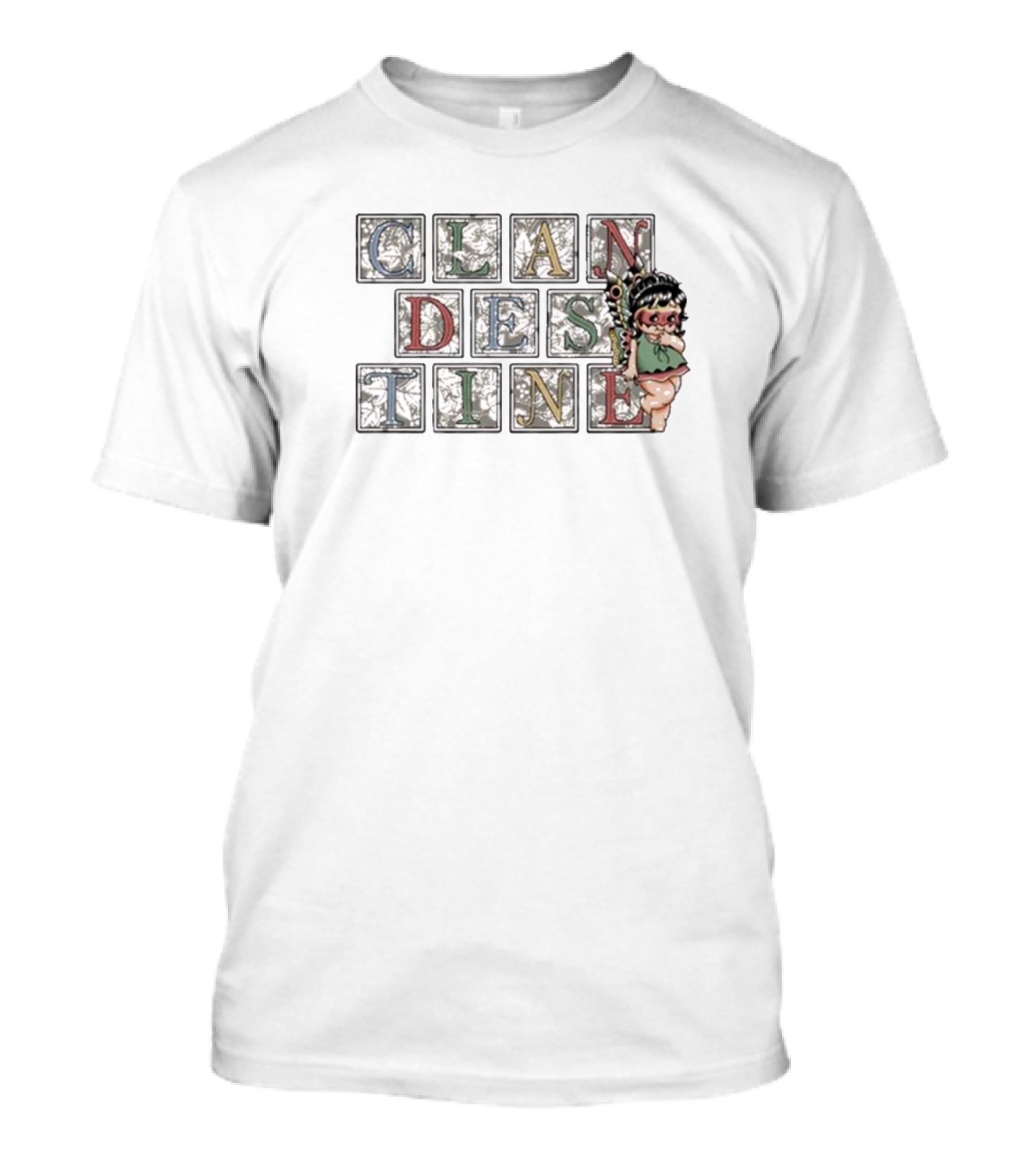 Clandestine Fairy Blocks T-Shirt