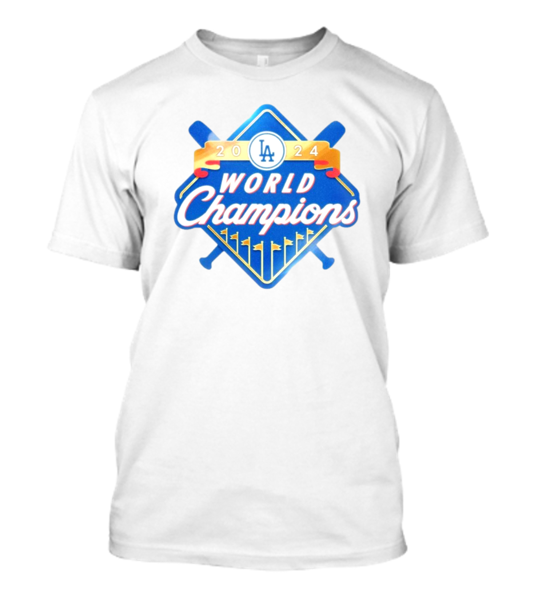 Los Angeles Dodgers 2024 World Champions MLB T-Shirt