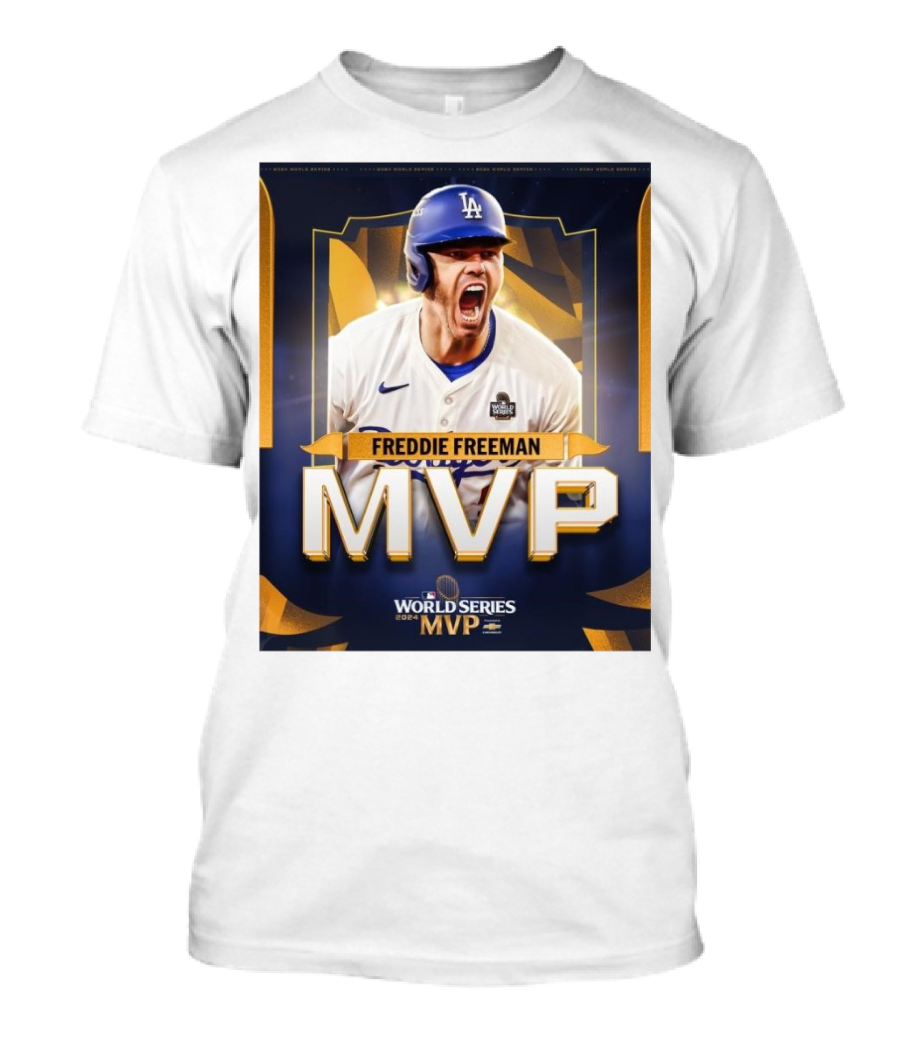 Freddie Freeman Los Angeles Dodgers MVP 2024 World Series T-Shirt