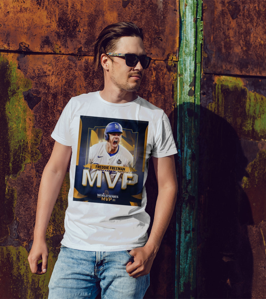 Freddie Freeman Los Angeles Dodgers MVP 2024 World Series T-Shirt