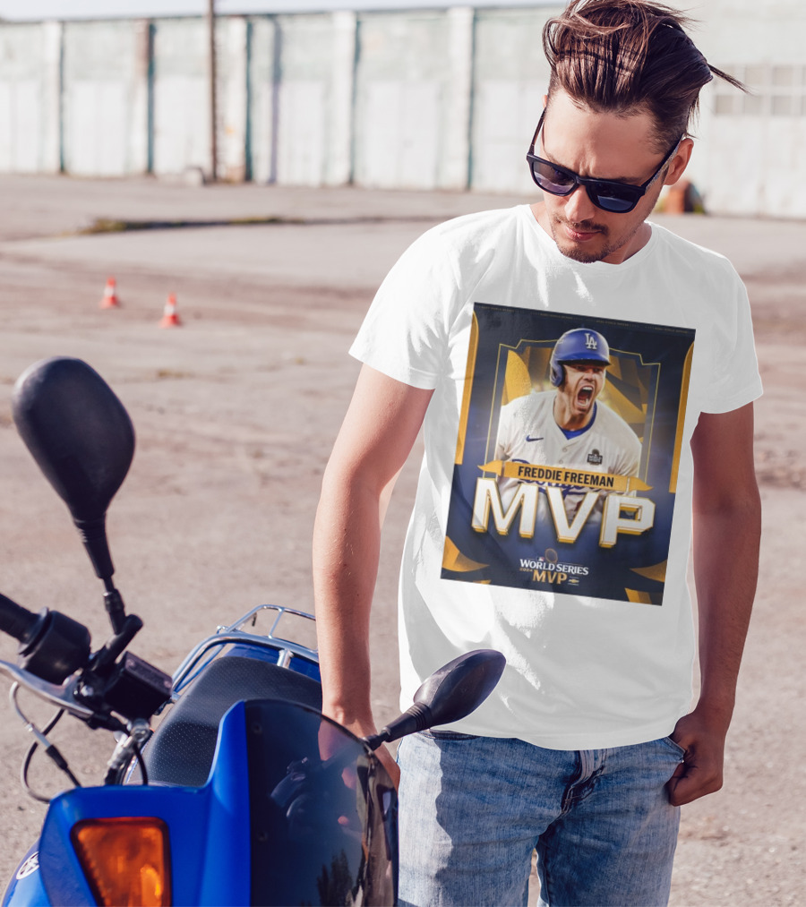 Freddie Freeman Los Angeles Dodgers MVP 2024 World Series T-Shirt