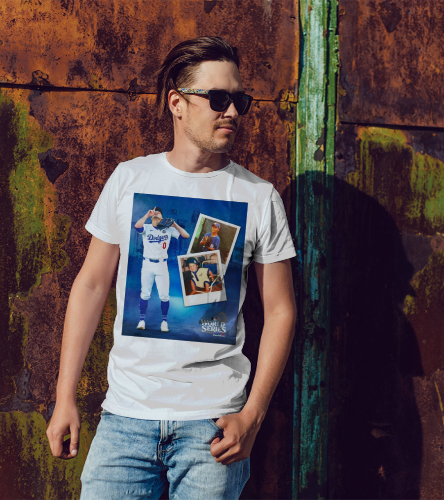 Dodgers Fan Jack Flaherty Celebrates World Series Champion Journey T-Shirt
