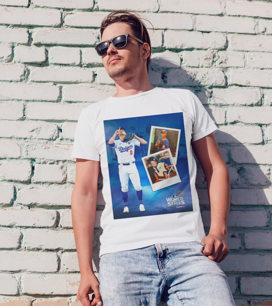 Dodgers Fan Jack Flaherty Celebrates World Series Champion Journey T-Shirt