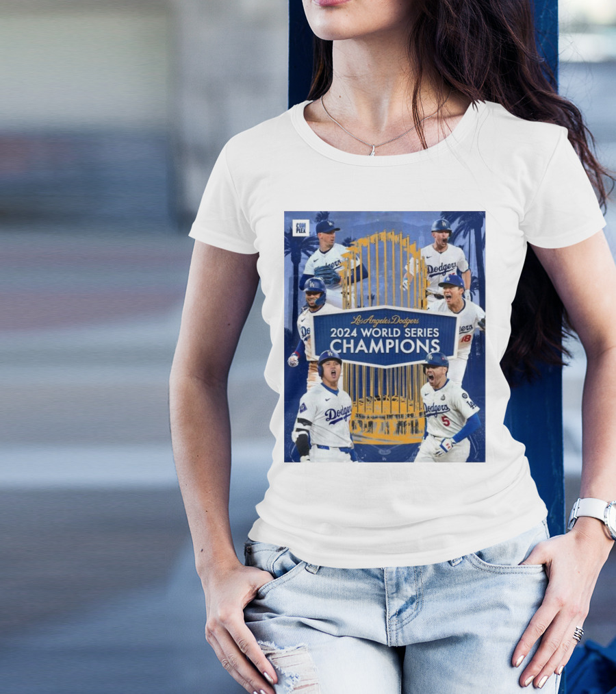 Los Angeles Dodgers 2024 World Series Champions Complex Sports T-Shirt