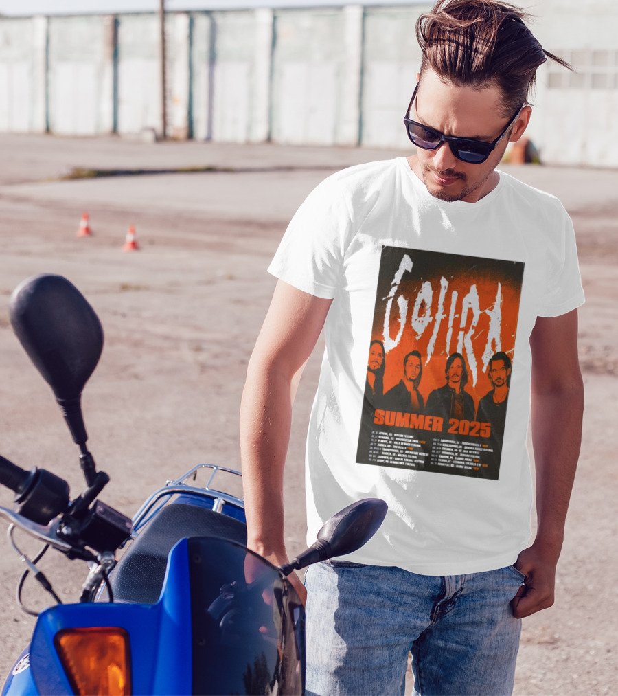 Gojira Summer 2025 Tour With Festival Dates And Band Members T-Shirt