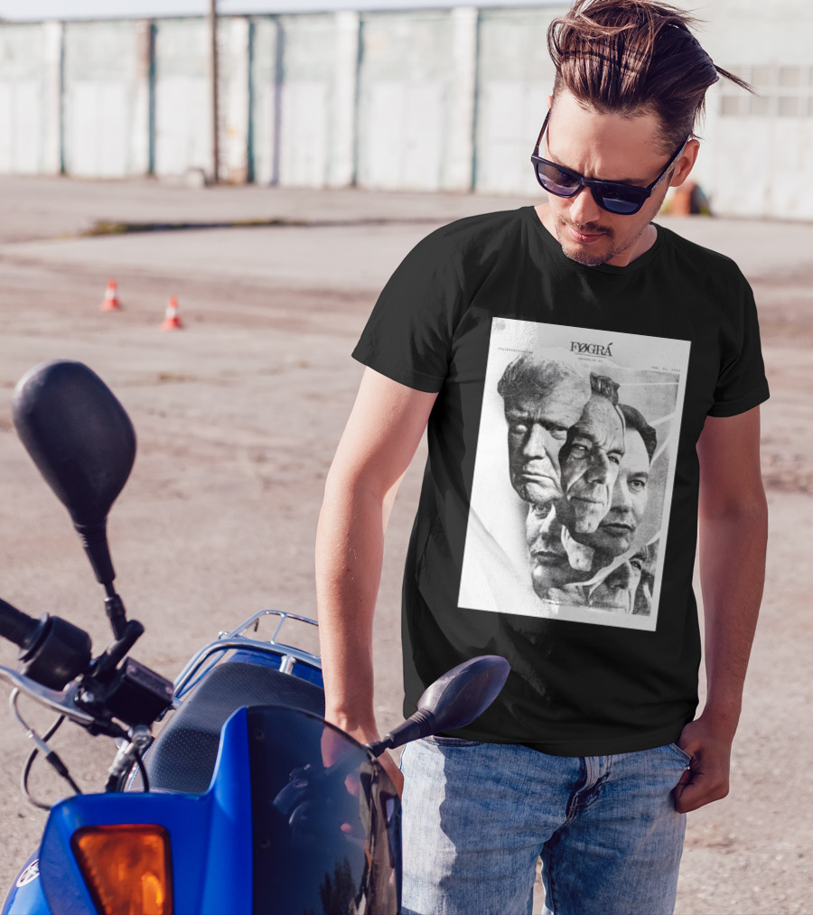 Fográ Donald Trump Elon Musk Robert Kennedy US Election 2024 White House President T-Shirt