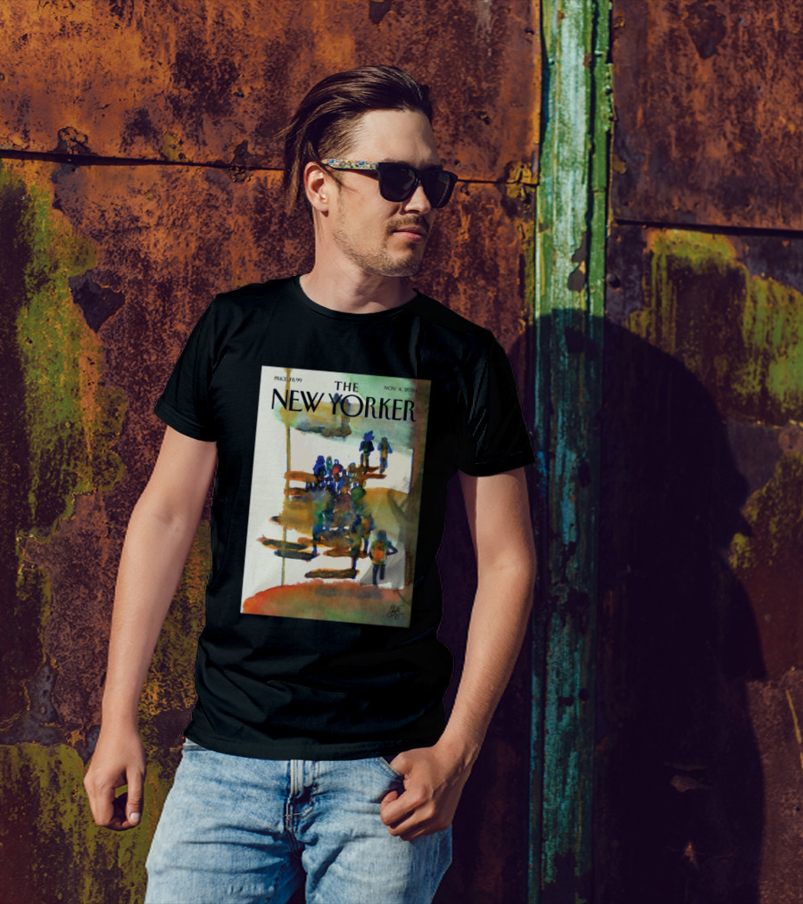 Lorenzo Mattotti Strides The New Yorker Nov 4 2024 Price 8.99 T-Shirt
