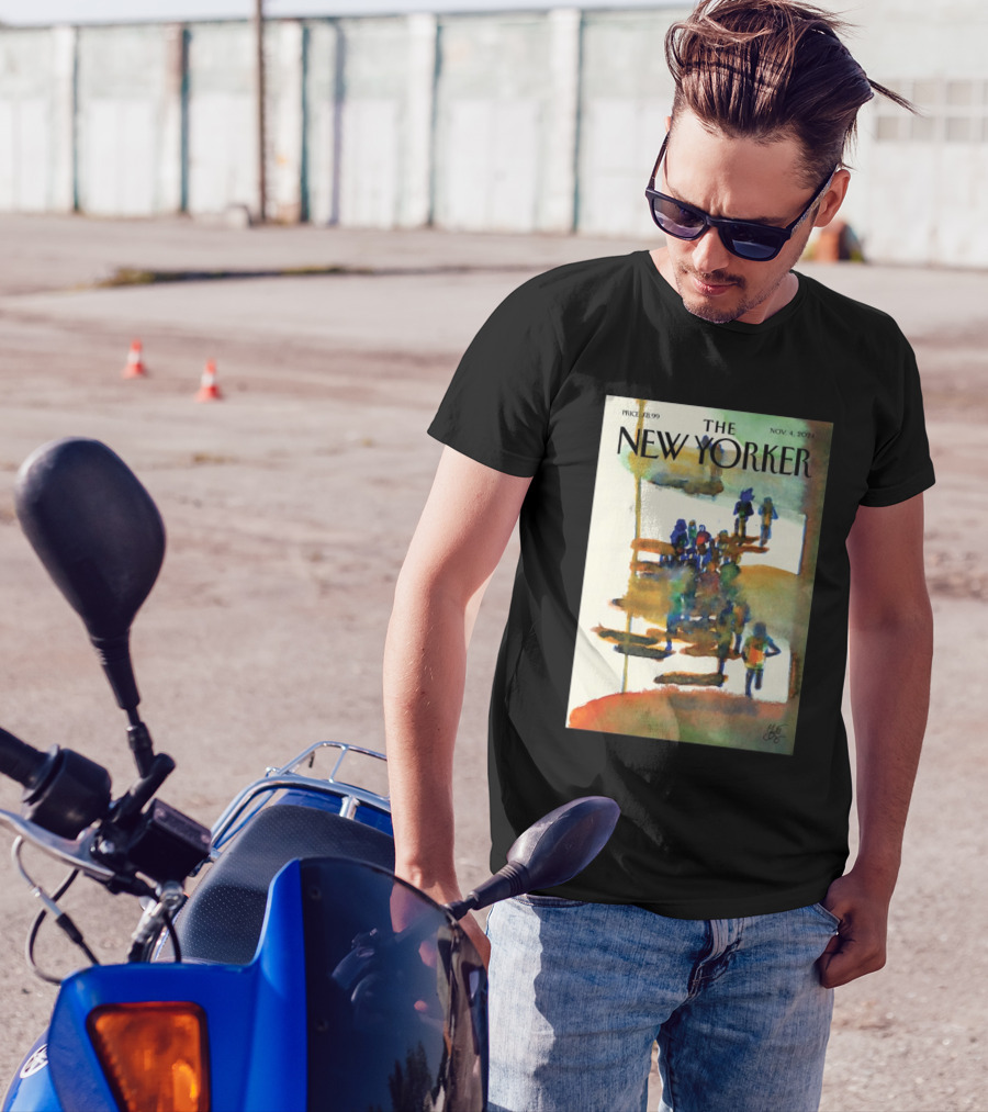 Lorenzo Mattotti Strides The New Yorker Nov 4 2024 Price 8.99 T-Shirt