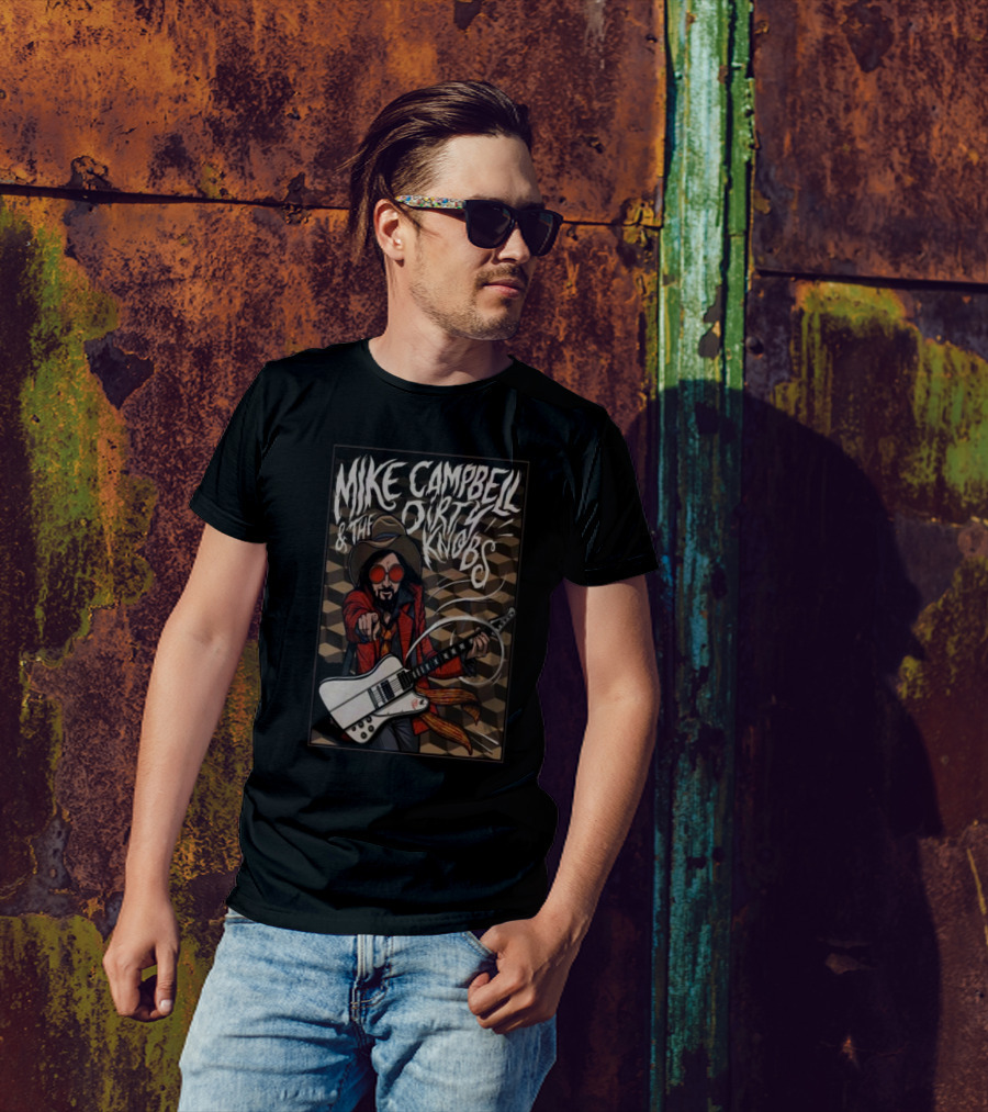 Mike Campbell And The Dirty Knobs Pointing At You Vintage Rock T-Shirt