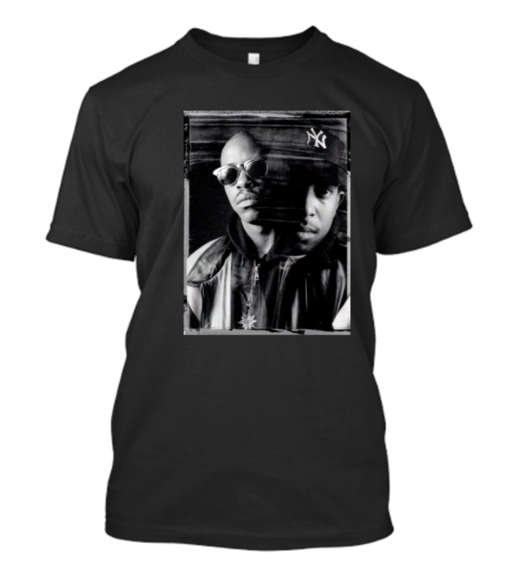 New OOTBY Fifth Anniversary Gang Starr Iconic Hip-Hop Collaboration With New York Yankees Cap T-Shirt