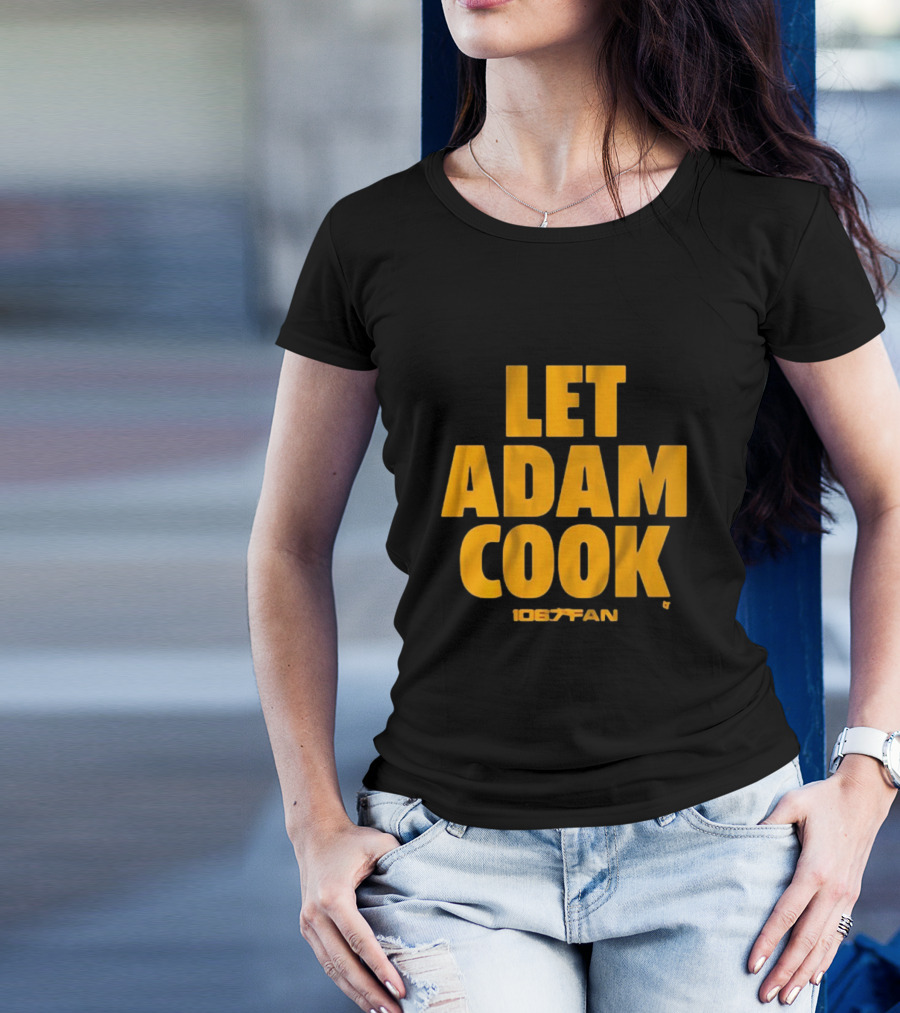 Washington Football Let Adam Cook 106.7 Fan T-Shirt