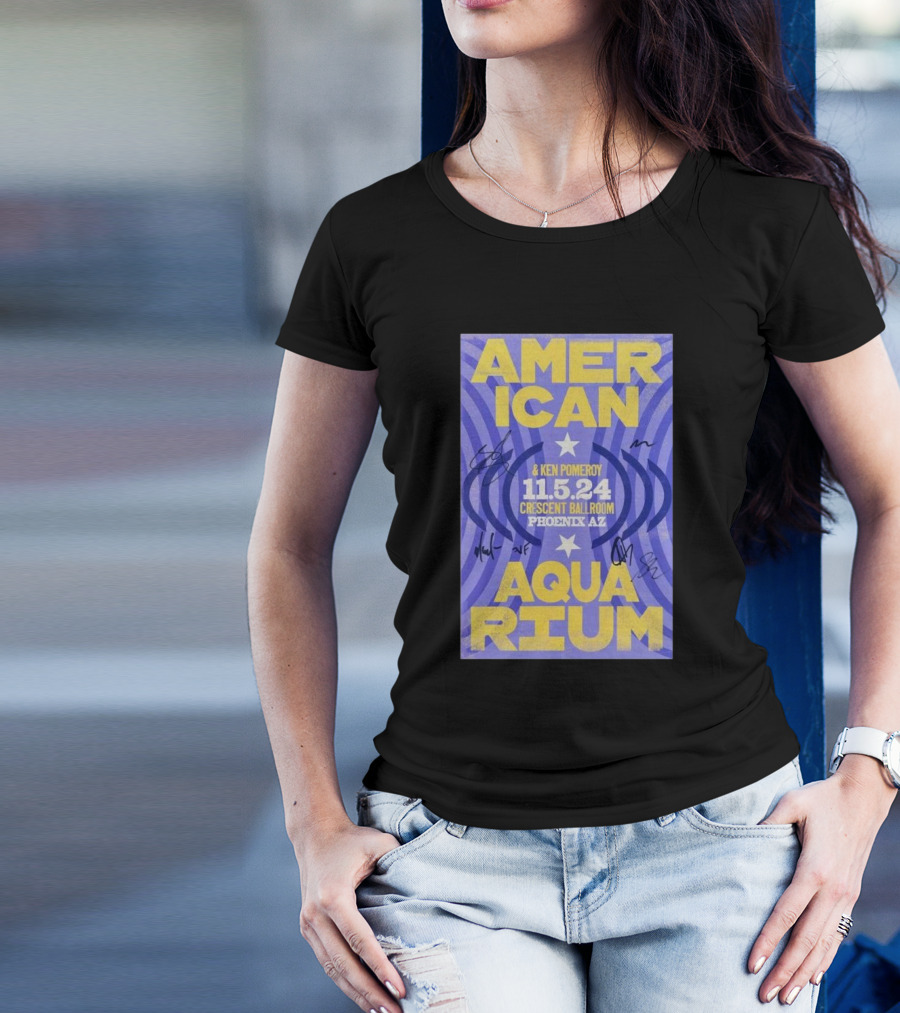 American Aquarium Ken Pomeroy 11.5.24 Crescent Ballroom Phoenix AZ T-Shirt