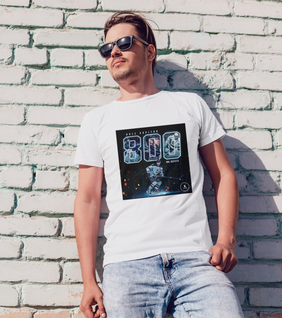 Anze Kopitar 800 NHL Assists Los Angeles Kings Achievement T-Shirt