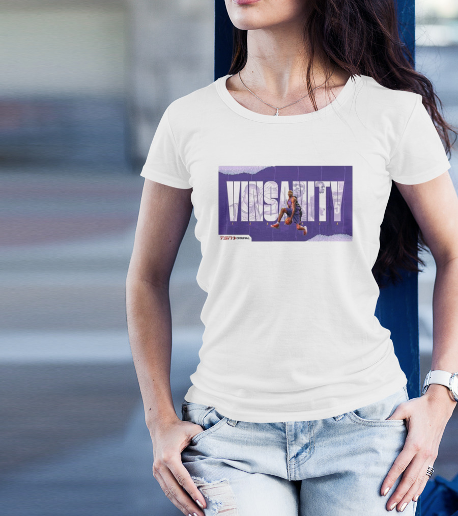 Vincent Lamar Carter Vinsanity TSN Original Raptors Legend T-Shirt
