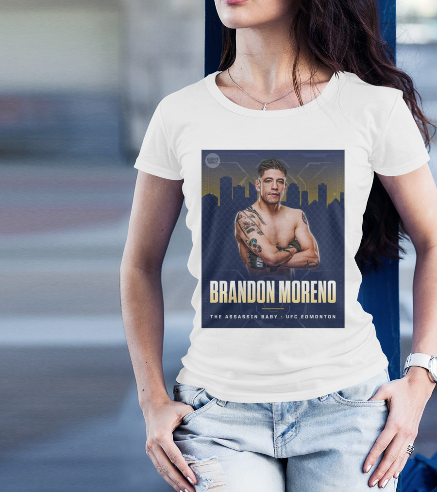 Brandon Moreno The Assassin Baby UFC Edmonton MMA Champion T-Shirt