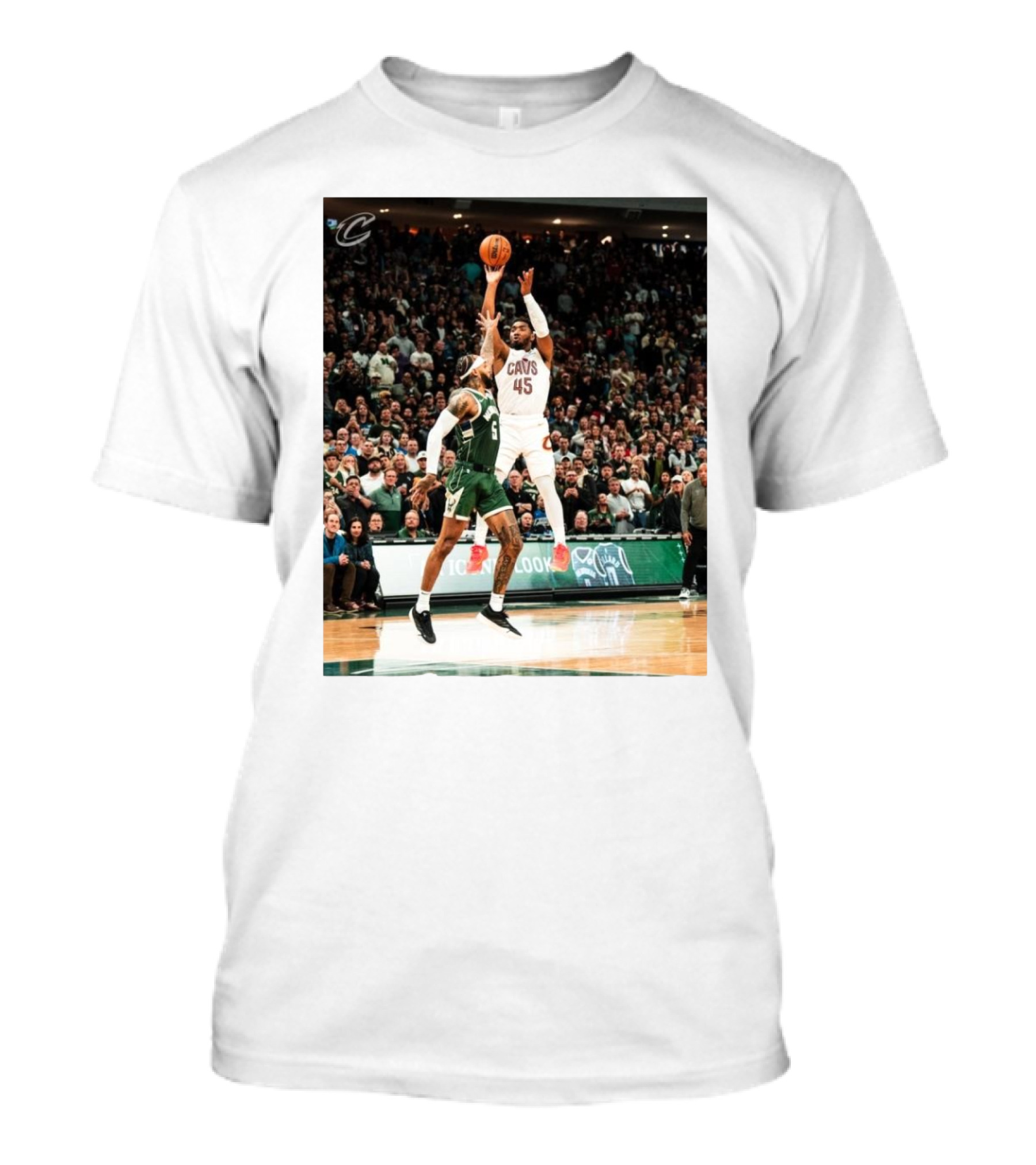 Donovan Mitchell Cavaliers Vs. Bucks Straight Cash Homie LetEmKnow Basketball Action T-Shirt