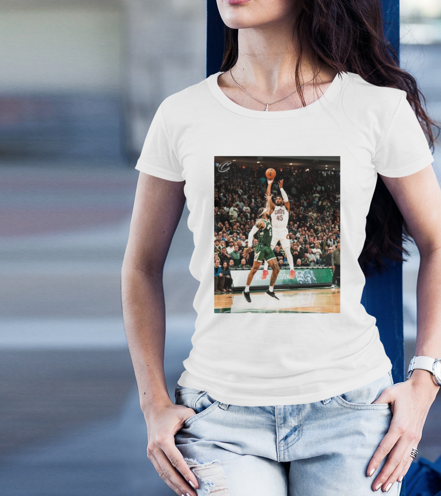 Donovan Mitchell Cavaliers Vs. Bucks Straight Cash Homie LetEmKnow Basketball Action T-Shirt