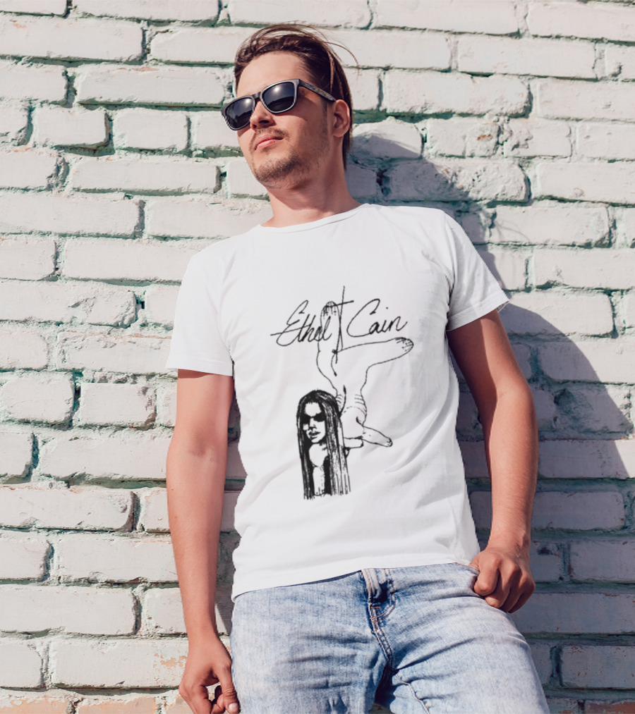 Ethel Cain Inbred Reissue Art Sketch T-Shirt