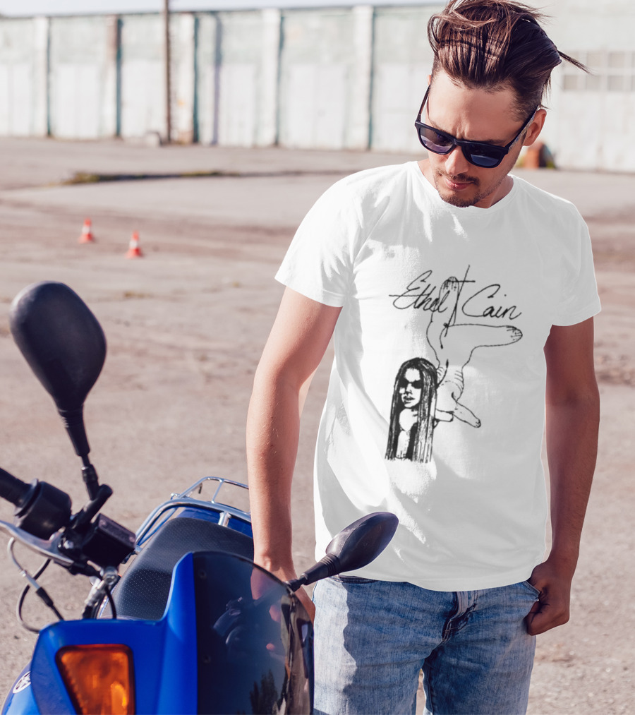 Ethel Cain Inbred Reissue Art Sketch T-Shirt