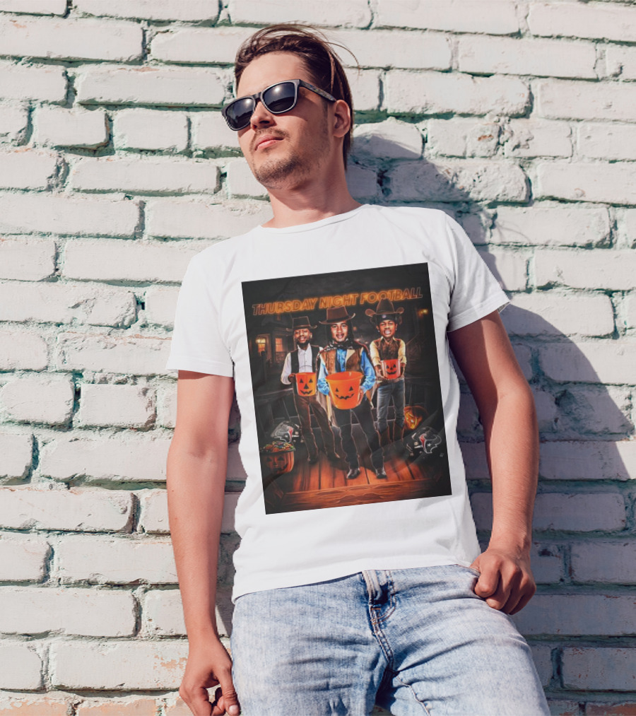 Thursday Night Football Houston Texans Halloween Cowboys T-Shirt