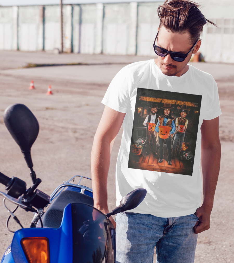 Thursday Night Football Houston Texans Halloween Cowboys T-Shirt