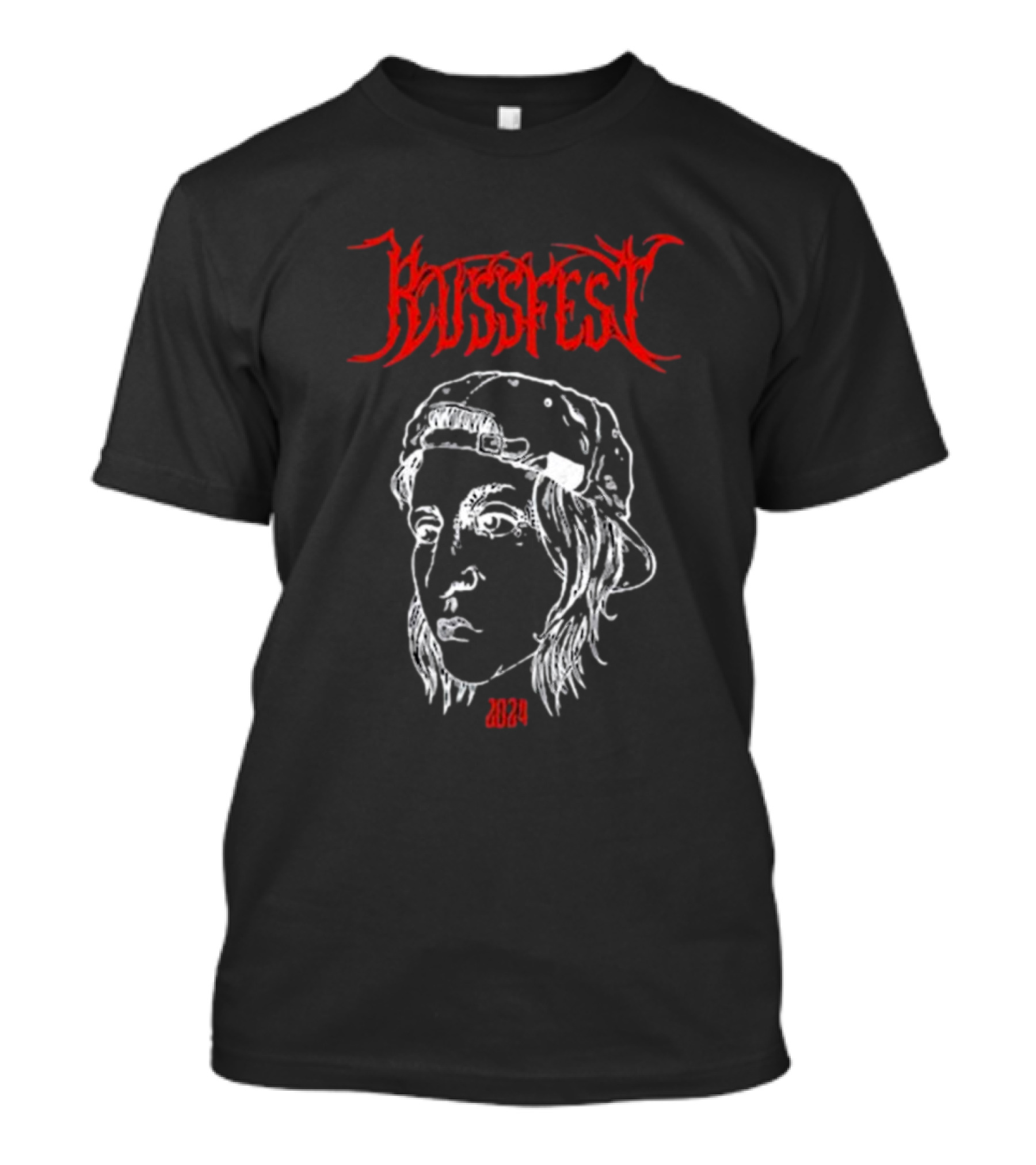 Russfest 2024 Sketch Portrait With Text T-Shirt