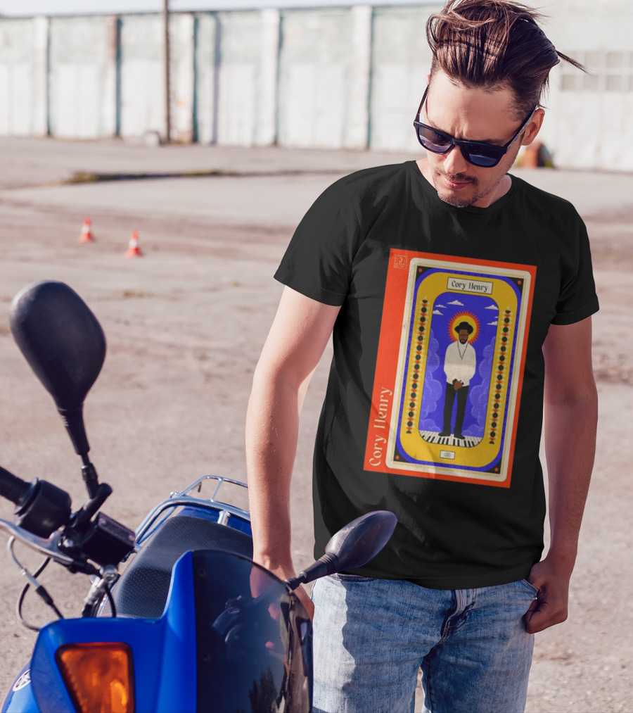 Cory Henry Concert Poster Warsaw Nov 14-15 2024 Piano And Clouds T-Shirt