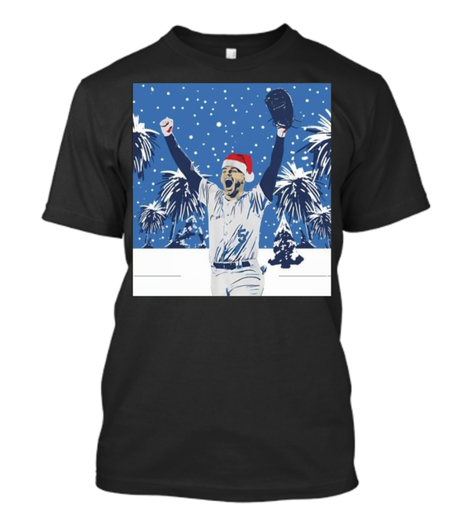 Freddie Freeman Christmas Celebration Wonderland T-Shirt