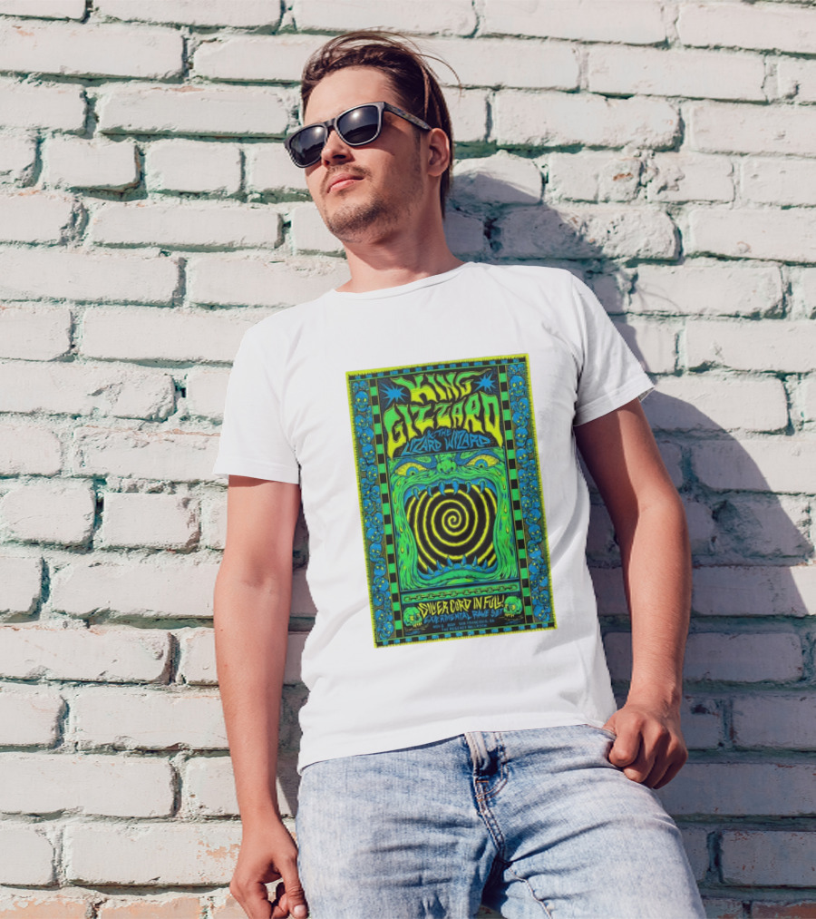 King Gizzard And The Lizard Wizard Silver Cord In Full Experimental Rave Set November 6 2024 San Francisco CA T-Shirt