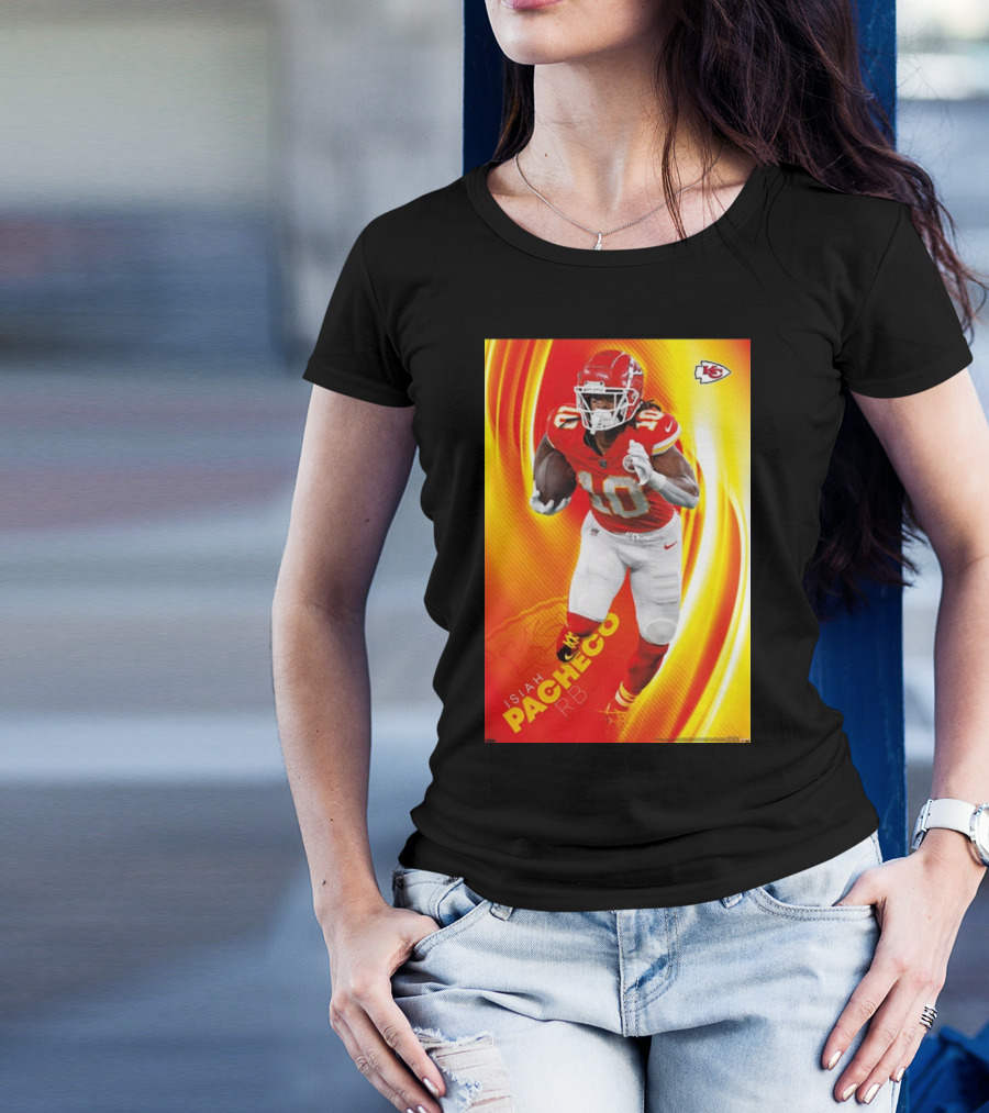 Isiah Pacheco Kansas City Chiefs NFL Football RB T-Shirt