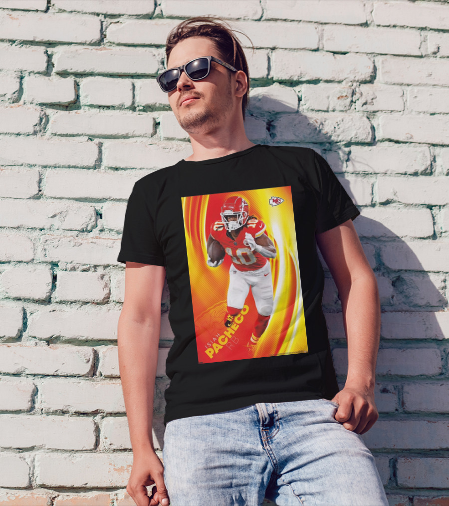 Isiah Pacheco Kansas City Chiefs NFL Football RB T-Shirt