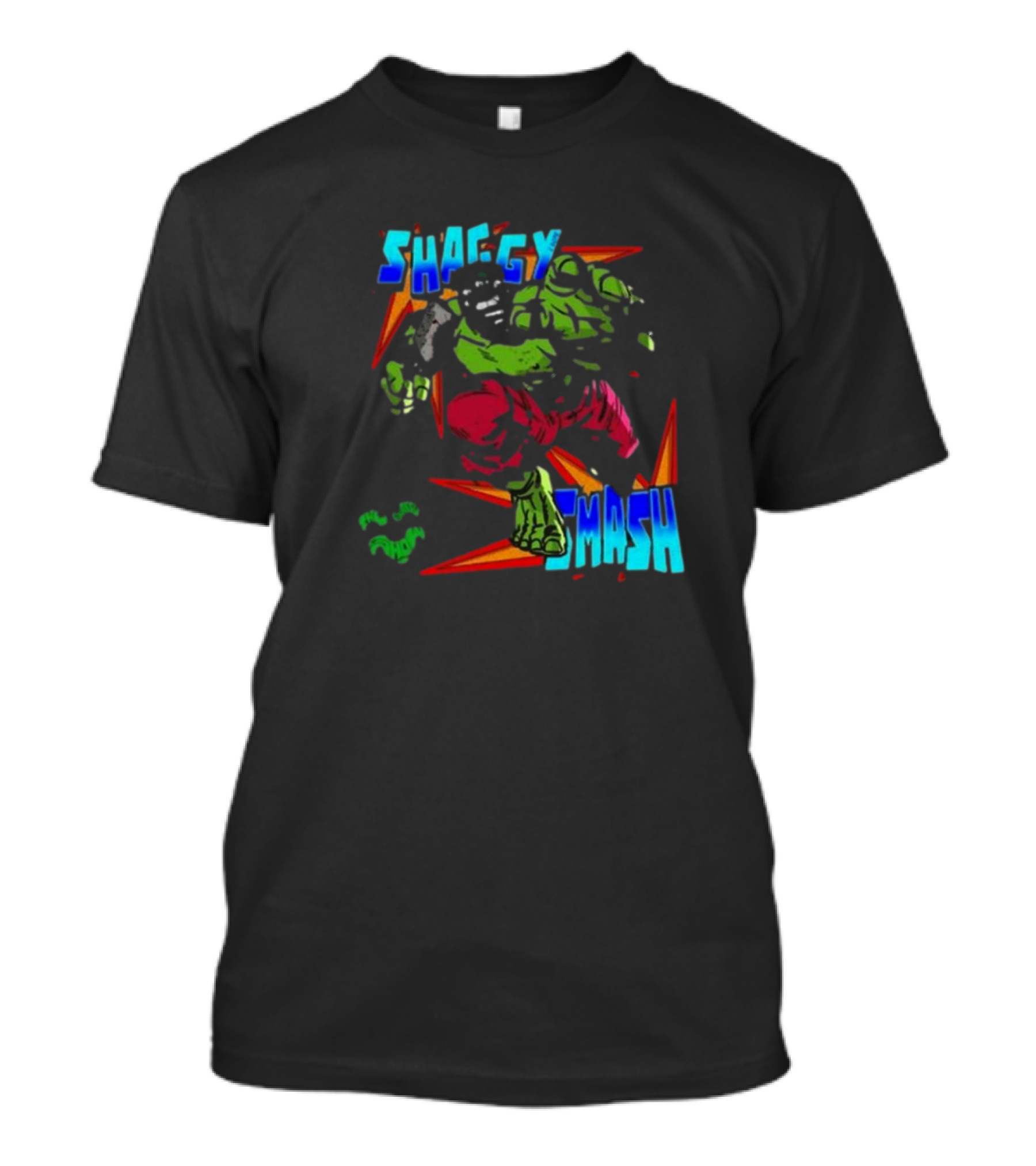 Shaggy Smash Show 2024 Green Monster Action T-Shirt