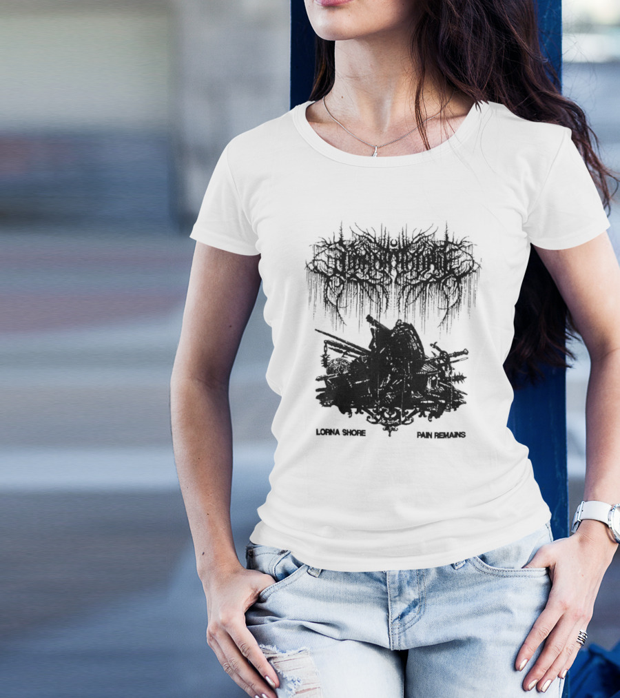 Lorna Shore Pain Remains 2024 Edens End Forsake The Ground Let It Bury Me T-Shirt