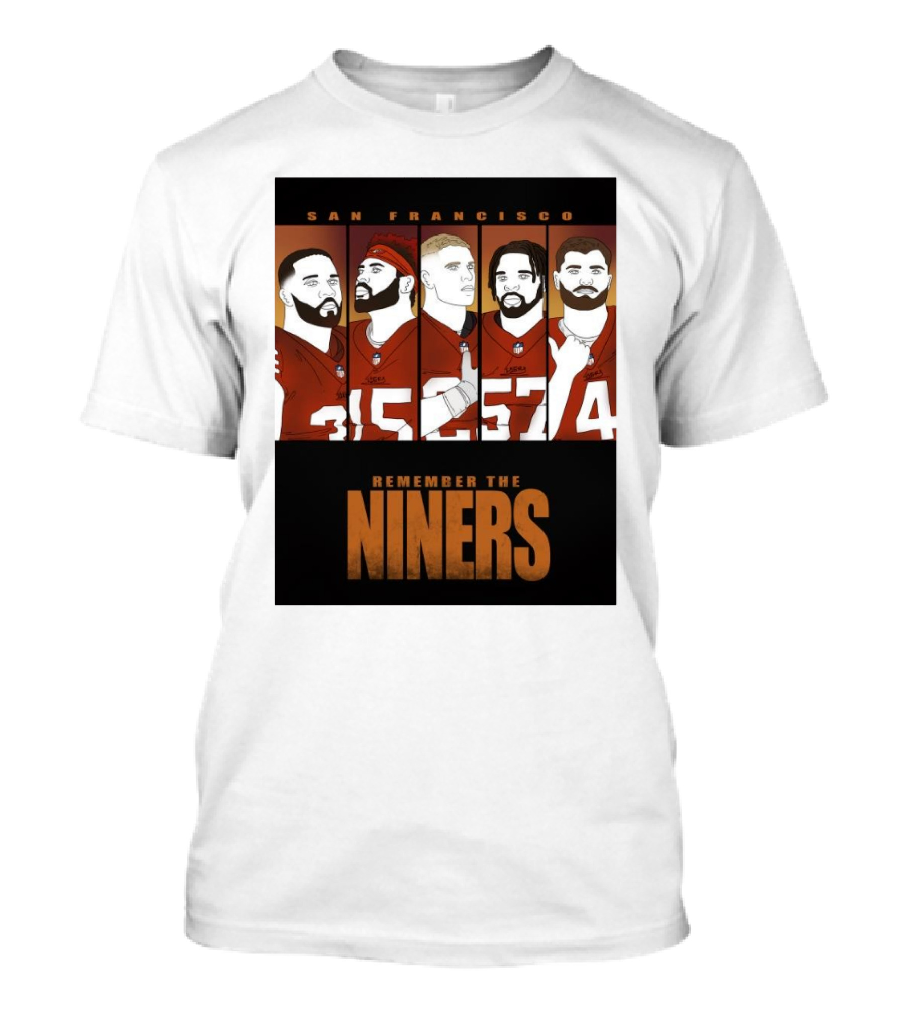 San Francisco Remember The Niners Niners 31 85 97 54 T-Shirt